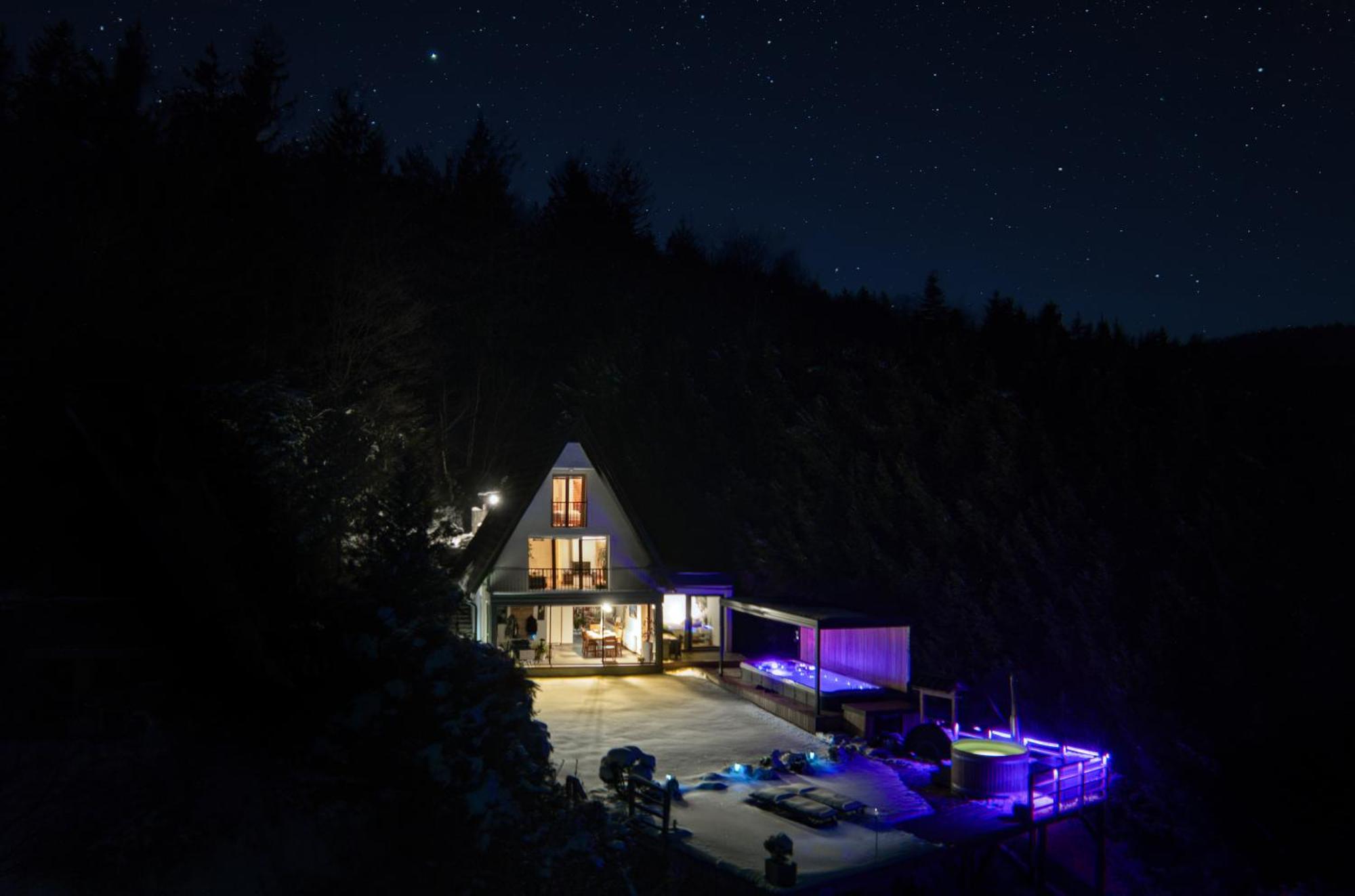 Panoramic View Cottage House - Heaven Hočko Pohorje Dış mekan fotoğraf