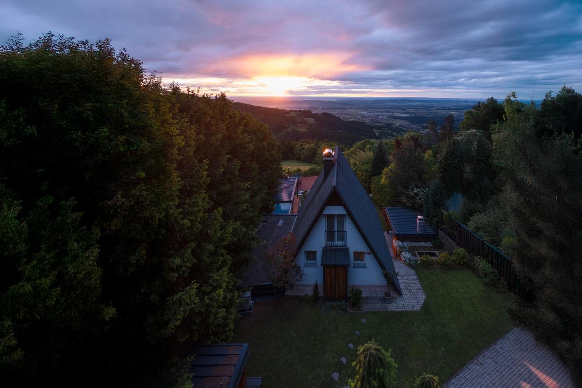 Panoramic View Cottage House - Heaven Hočko Pohorje Dış mekan fotoğraf